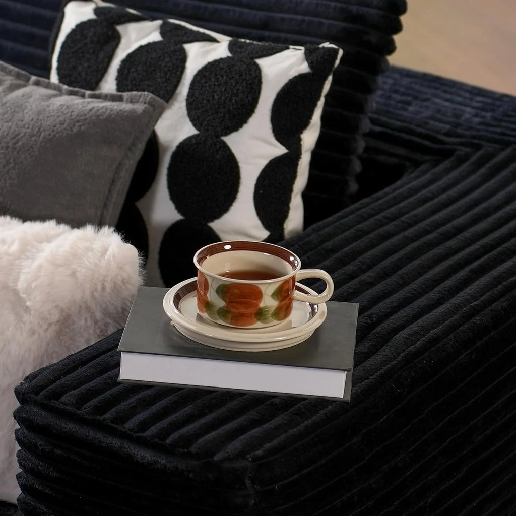 Canapé Ovios 104" Cloud Section Fauteuil en L, canapé modulaire moderne