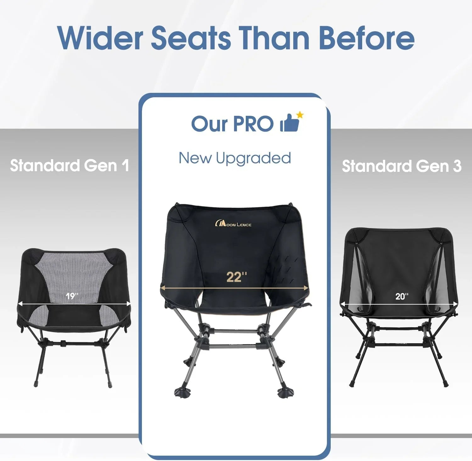 Chaise de camping portable et chaise pliante pour la randonnée et la randonnée