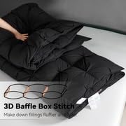 Couette en duvet de qualité supérieure avec design à cloisons 3D