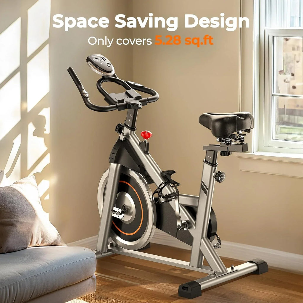 Vélo de fitness de marque Arita Tapis de course de fitness fixe à domicile Conception silencieuse, support pour tablette