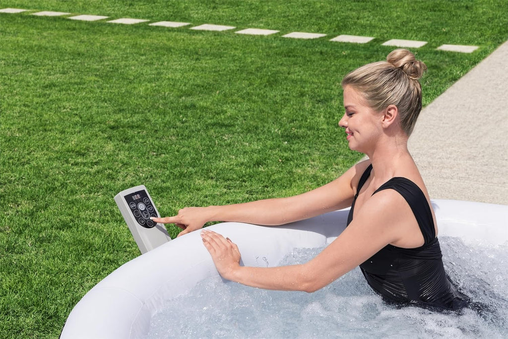 Spa gonflable Bestway SaluSpa Miami EnergySense AirJet (180 x 66 cm) | Spa portable avec 2 housses