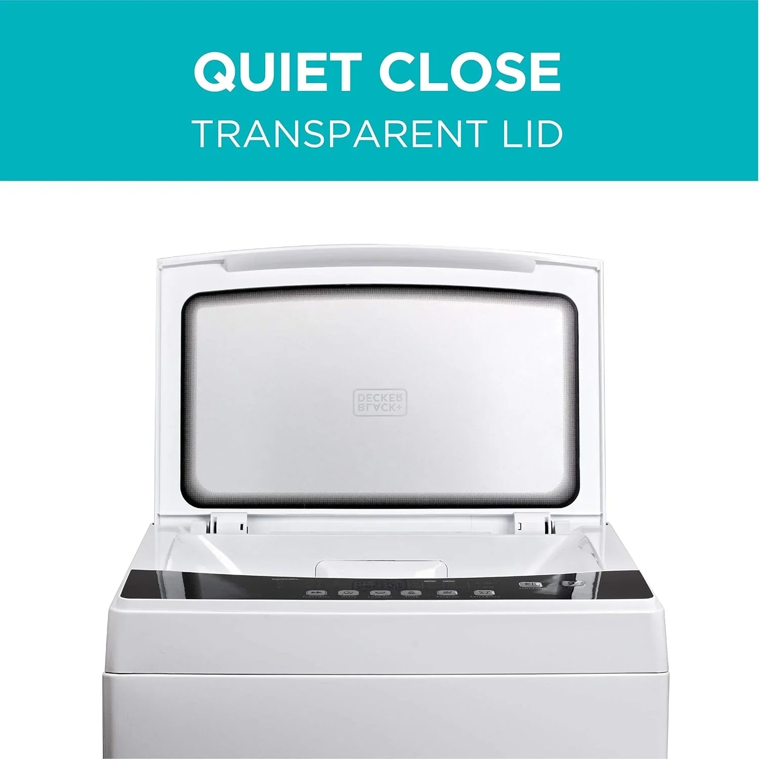 Machine à laver portable d'une capacité de 6,6 lb pour maisons et appartements, 5 cycles de lavage