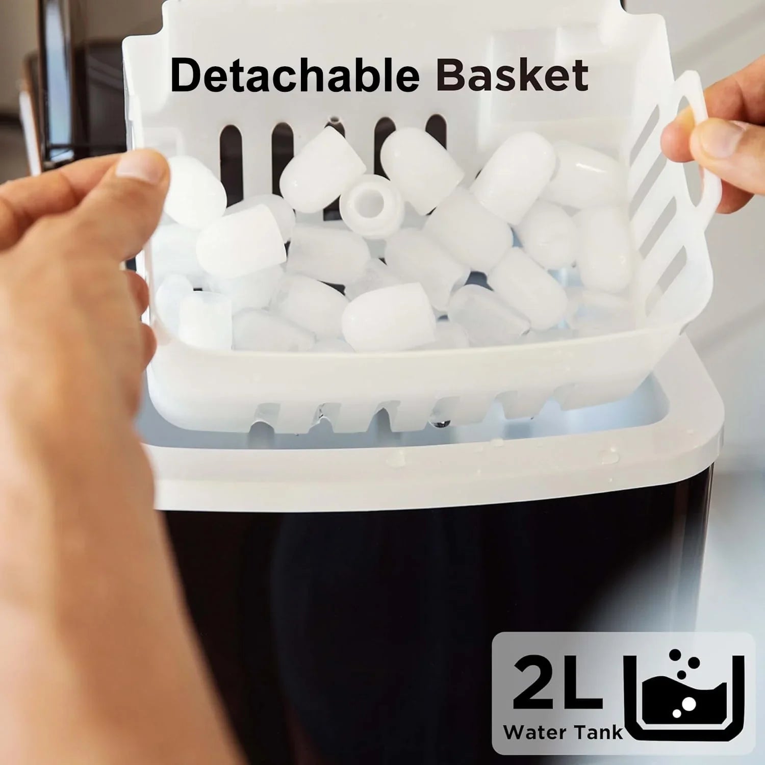 Machine à glace à mâcher Silonn avec fonction autonettoyante