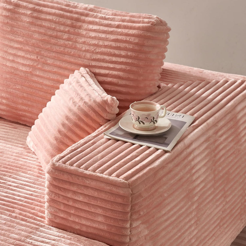 Canapé Ovios 104" Cloud Section Fauteuil en L, canapé modulaire moderne