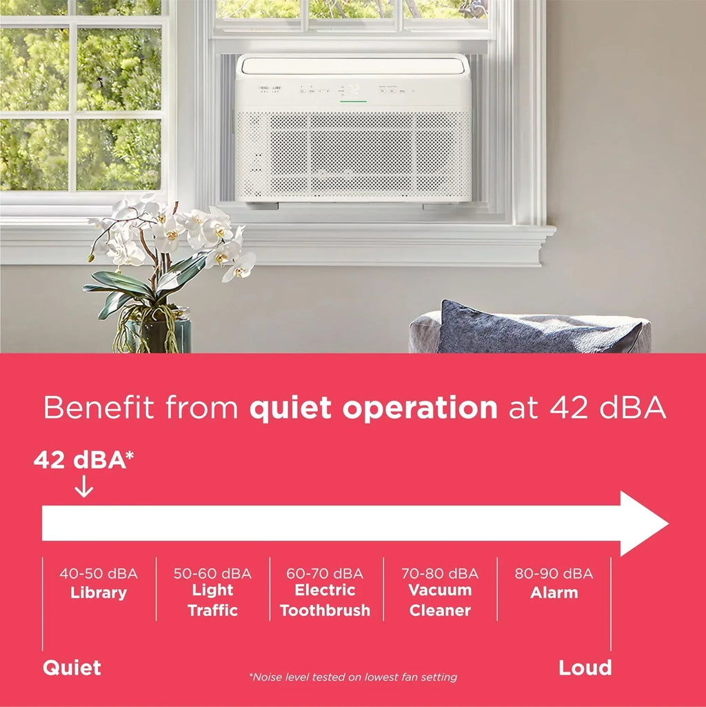 Climatiseur Frigidaire GHWQ103WC1 Inverter silencieux, 10 000 BTU, avec Wi-Fi