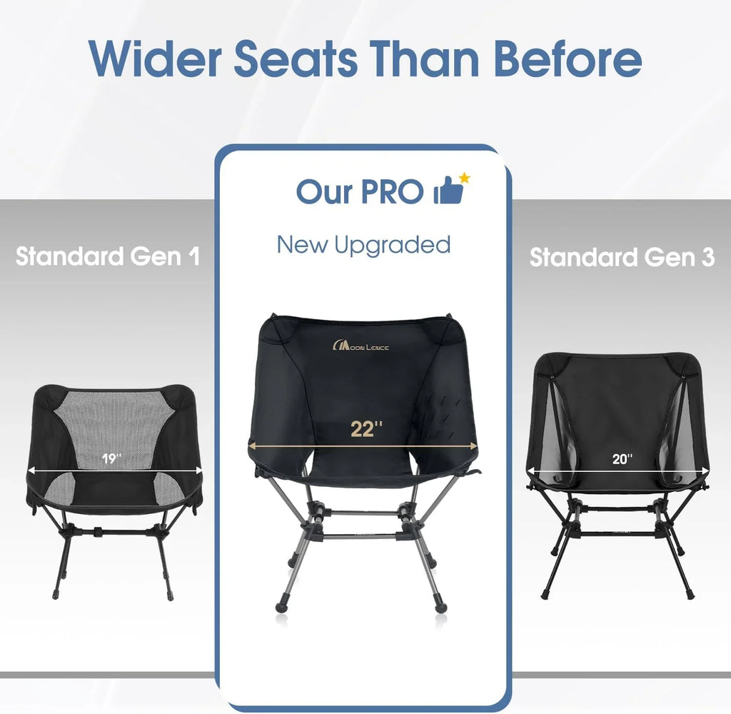 Chaise de camping portable et chaise pliante pour la randonnée et la randonnée