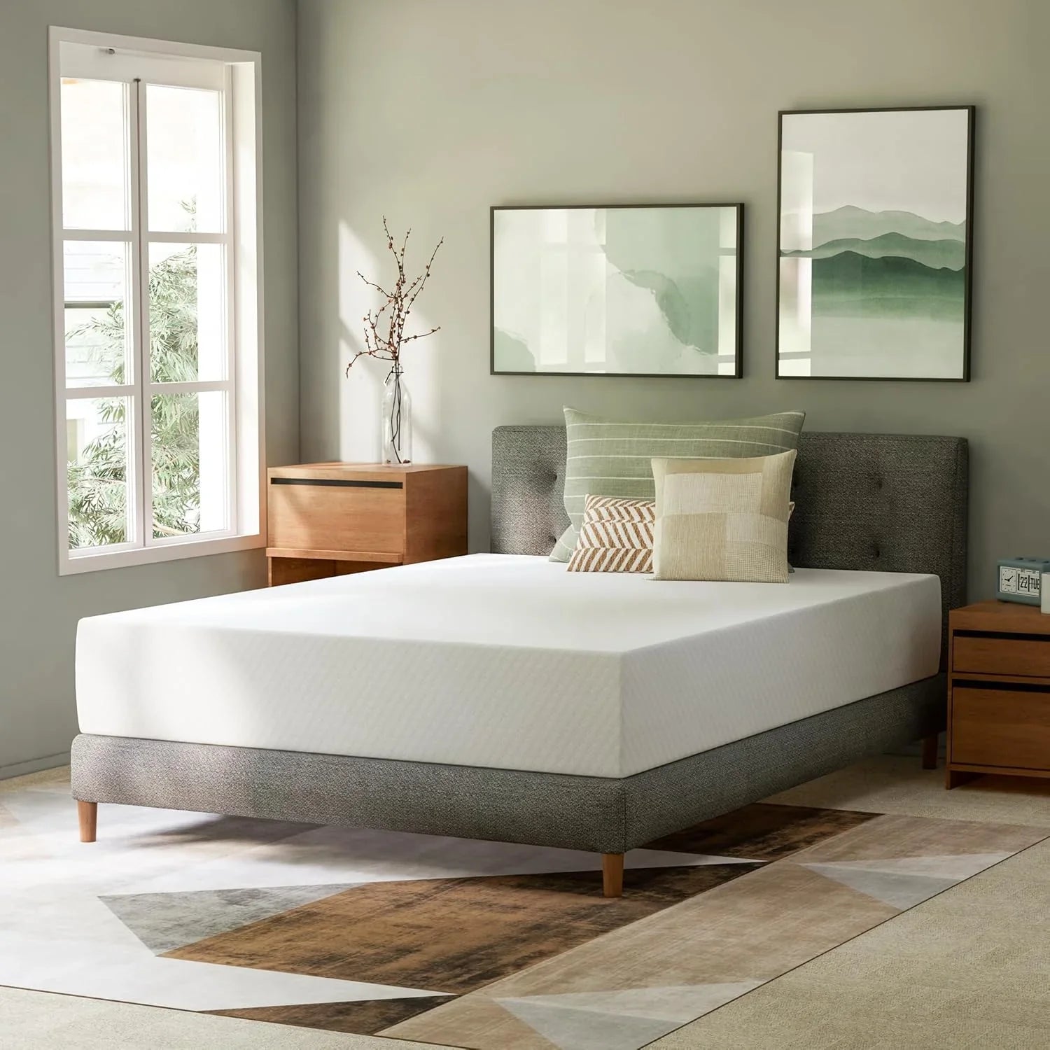 Matelas en mousse à mémoire de forme GAESTE de 8 pouces, entièrement rafraîchissant, matelas dans une boîte