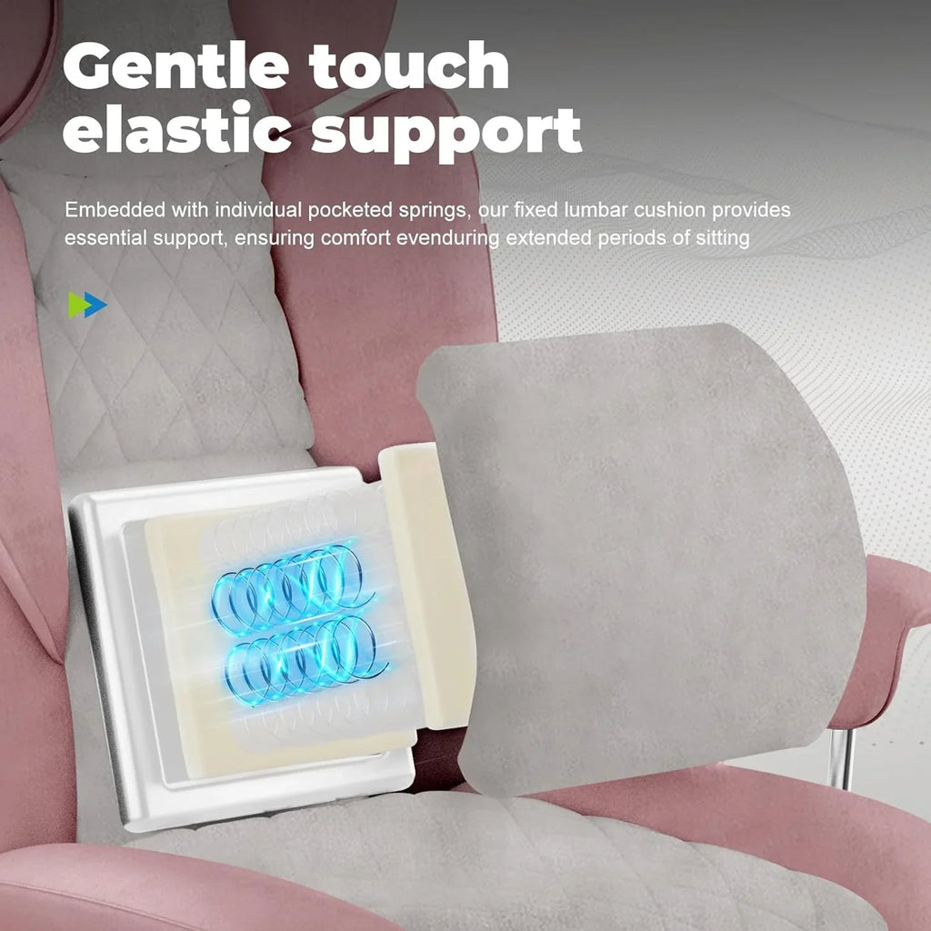 Grande chaise de bureau à dossier haut, chaise de jeu en cuir à dossier haut avec repose-pieds