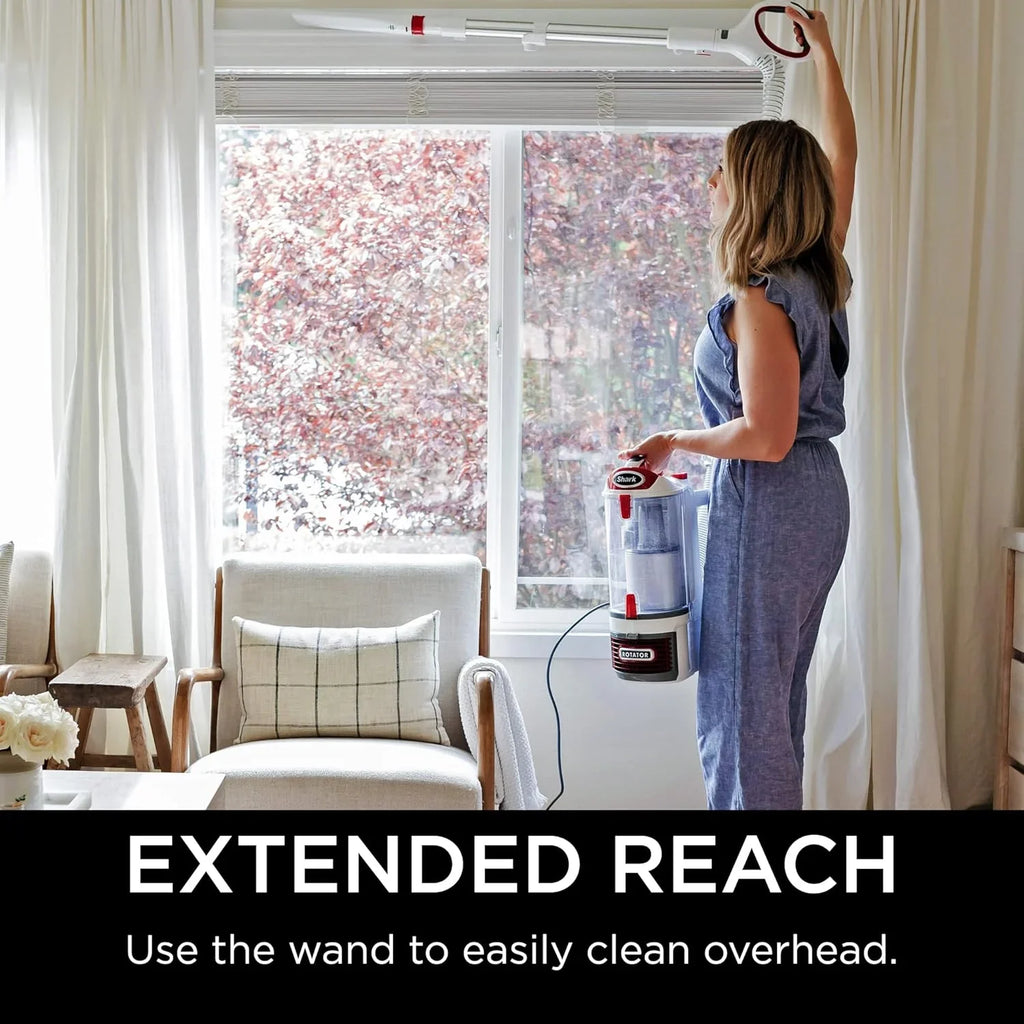 Aspirateur vertical Navigator amovible de luxe avec grand bac à poussière, filtre HEPA et volant pivotant