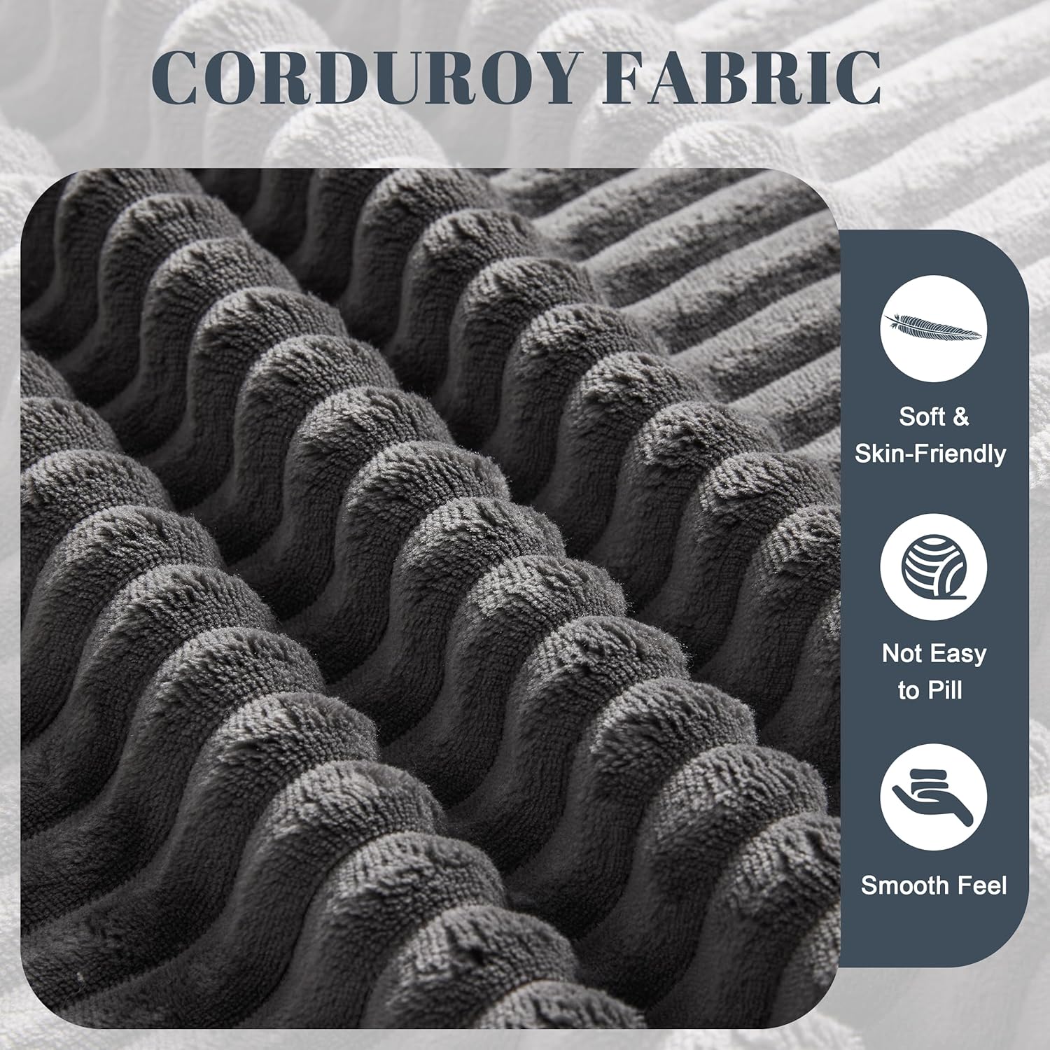 Canapé modulaire de 108 pouces, canapé modulaire Cloud, avec siège profond et fauteuil inclinable, canapé rembourré