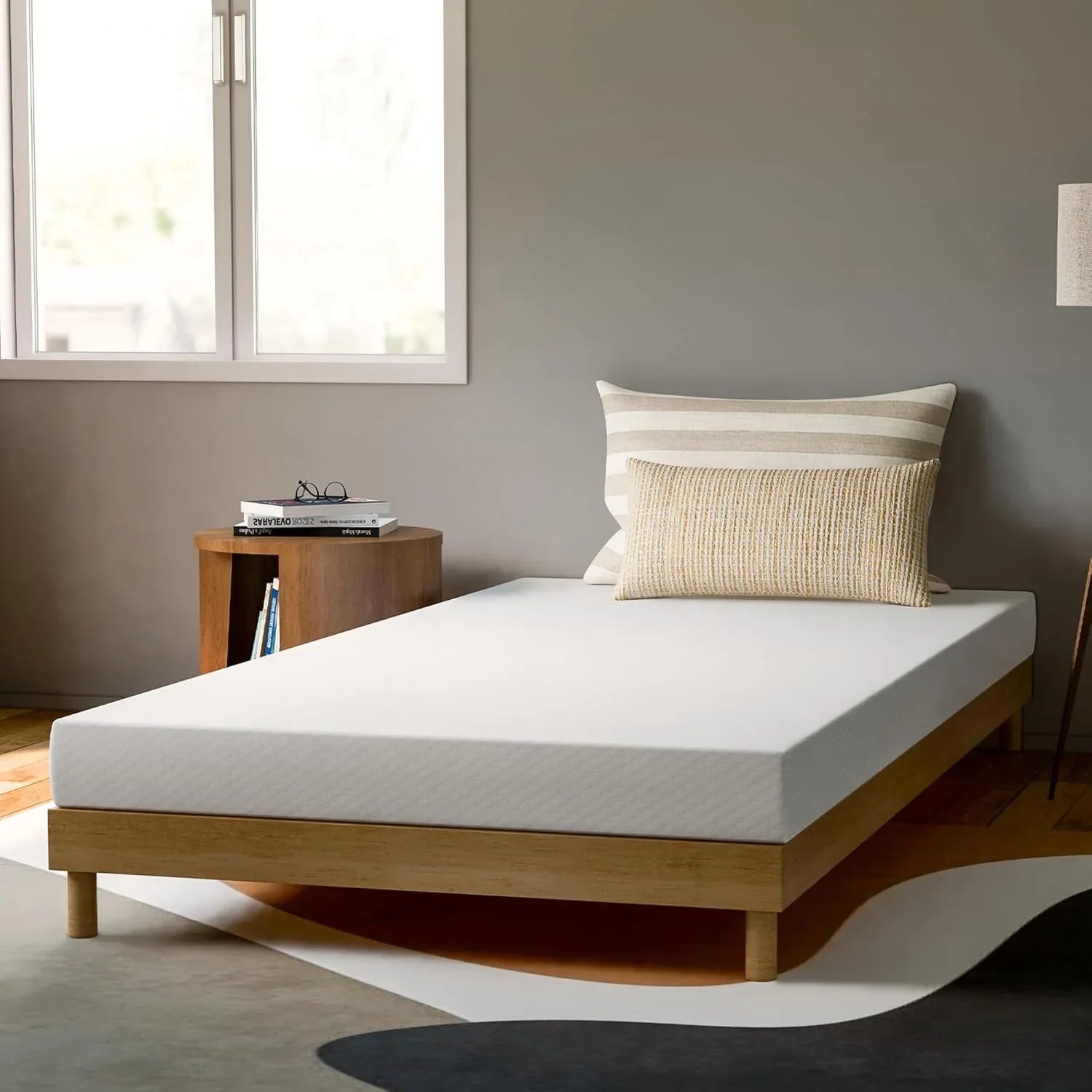 Matelas en mousse à mémoire de forme GAESTE de 8 pouces, entièrement rafraîchissant, matelas dans une boîte