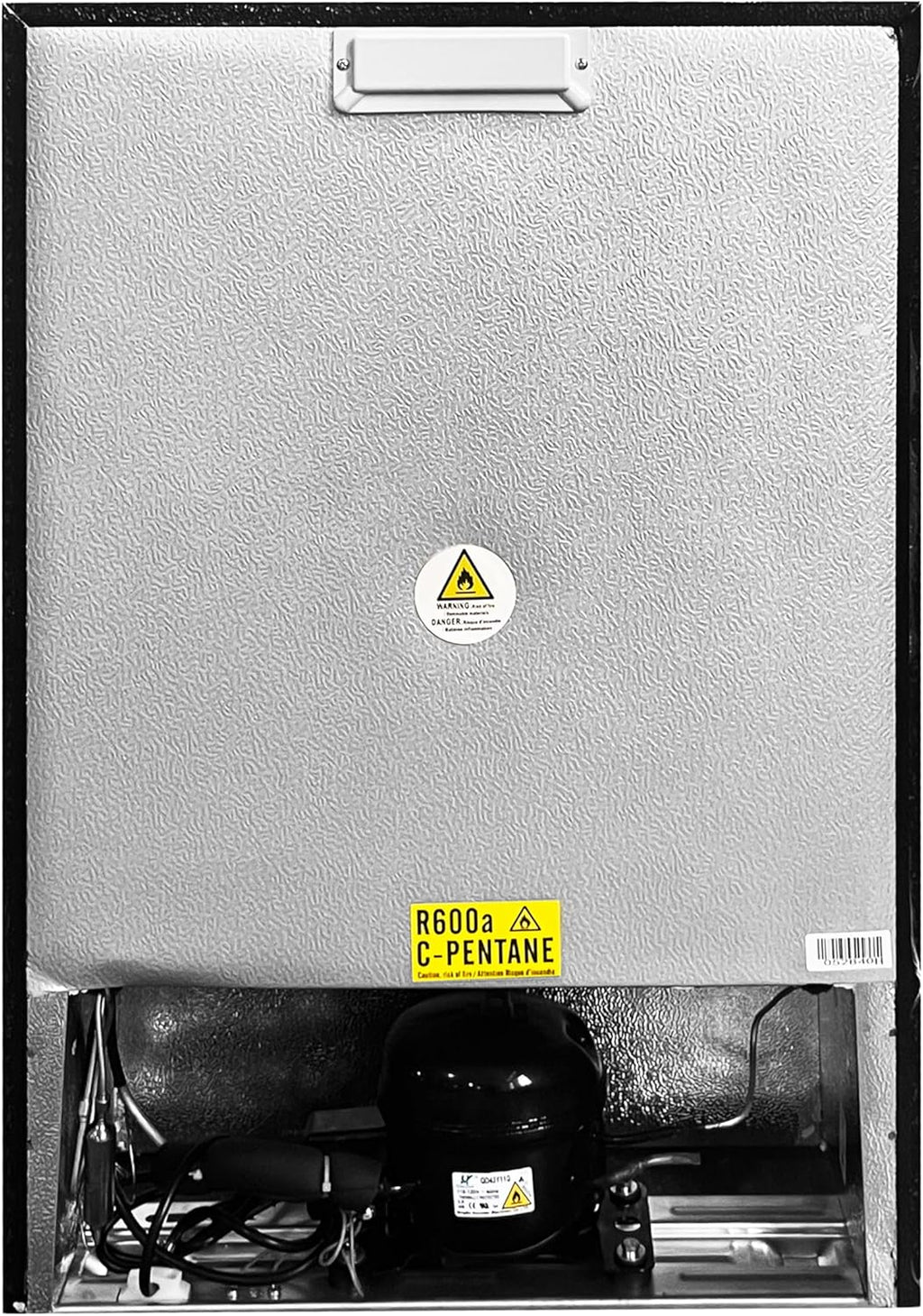 Congélateur vertical Frigidaire, 6,5 pieds cubes, congélateur profond, métal recouvert de vinyle