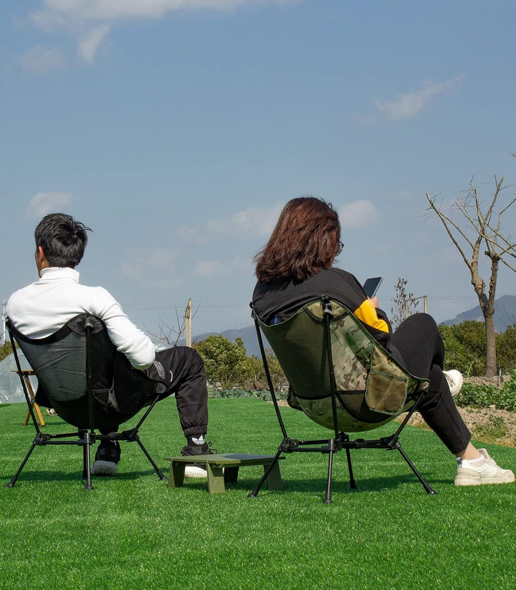 Chaise de plage pliante de camping compacte et ultralégère