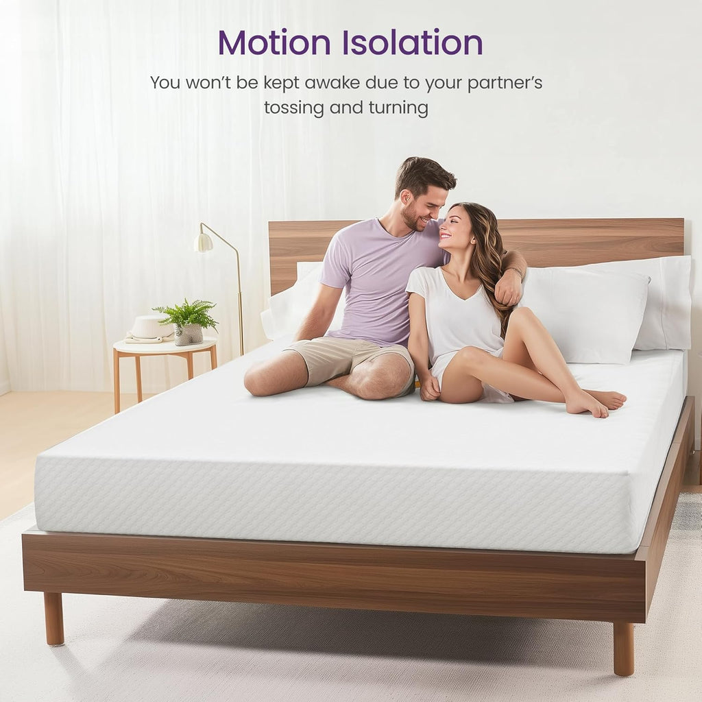 Matelas en mousse à mémoire de forme GAESTE de 8 pouces, entièrement rafraîchissant, matelas dans une boîte