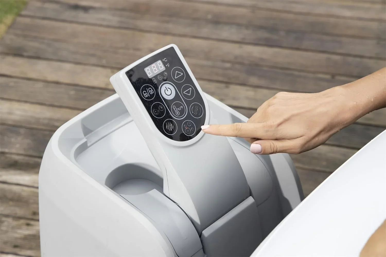 Spa gonflable Bestway SaluSpa Miami EnergySense AirJet (180 x 66 cm) | Spa portable avec 2 housses