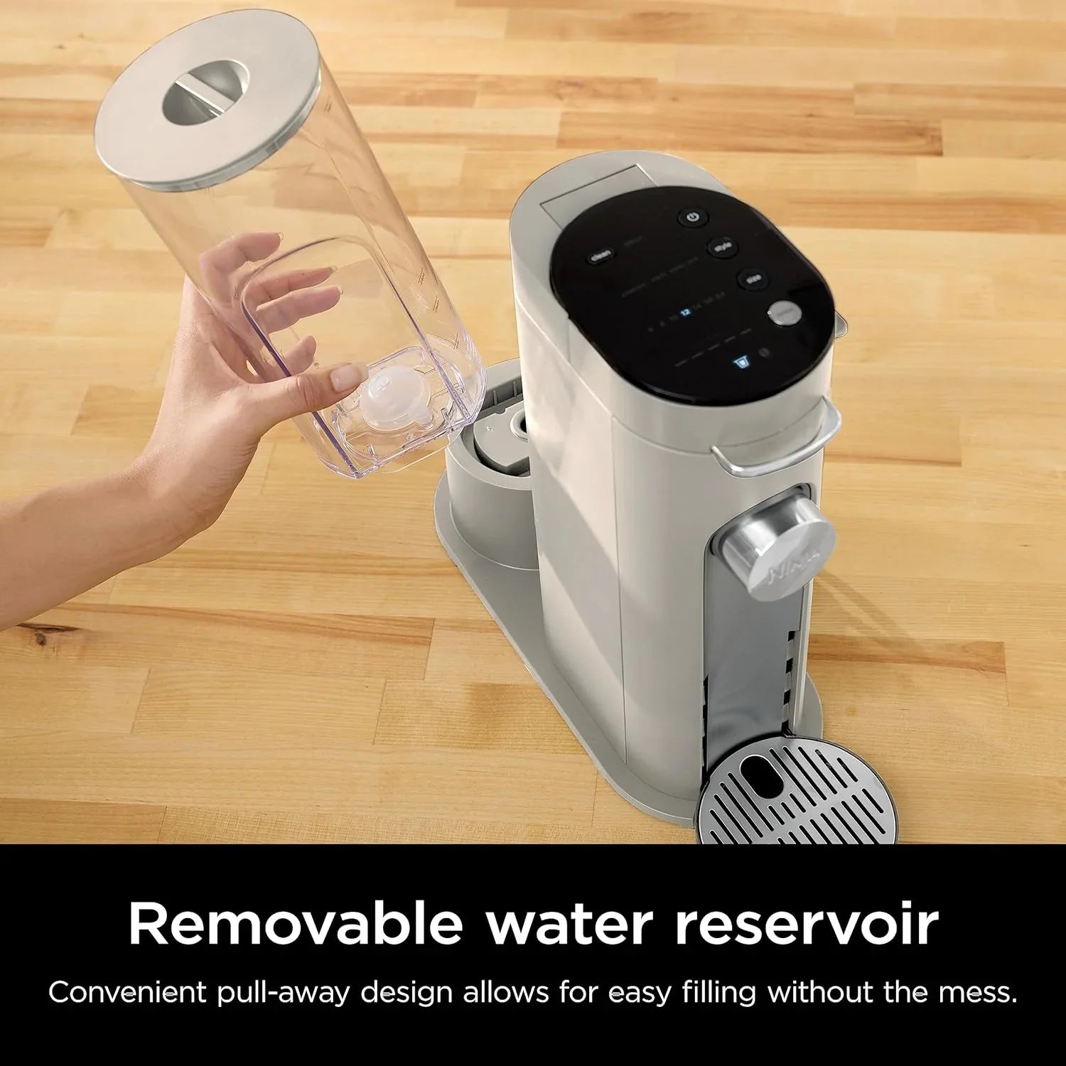 Cafetière mono-tasse Ninja Pods & Grounds, compatible avec les dosettes de café K-Cup