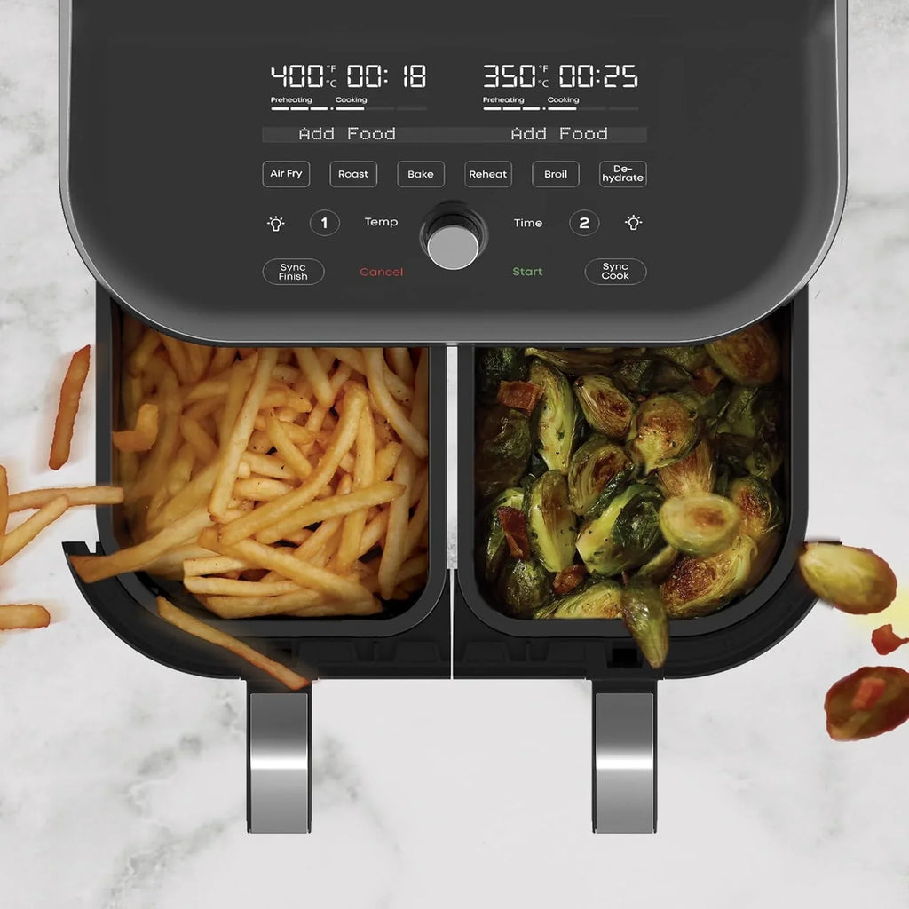 Friteuse à air Instant Pot Vortex Plus 6QT avec technologie d'élimination des odeurs, fonction 6 en 1