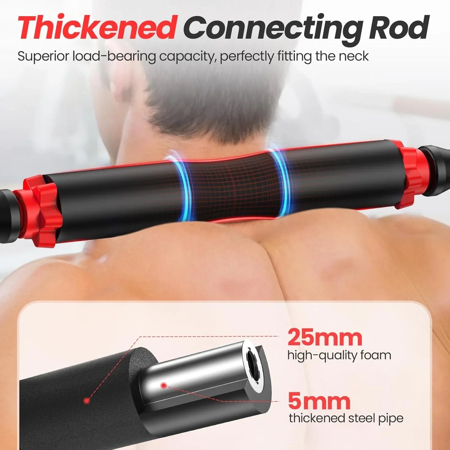 Kit d'haltères réglables avec écrous améliorés Barre, support de pompes, support de pompes