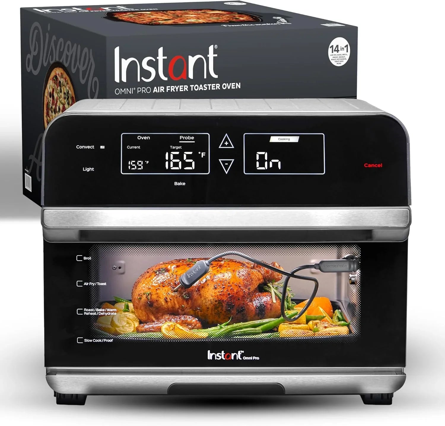 Friteuse à air Instant Pot Omni Plus 19QT/18L, fonction 10 en 1, convient aux pizzas de 12 pouces