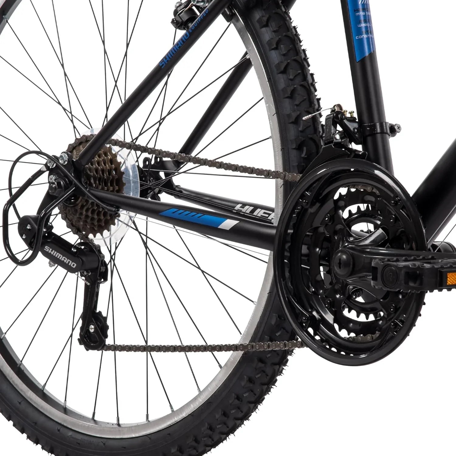 VTT semi-rigide Huffy Stone Mountain, pour garçons/filles/hommes/femmes, tailles 20"/24"/26"