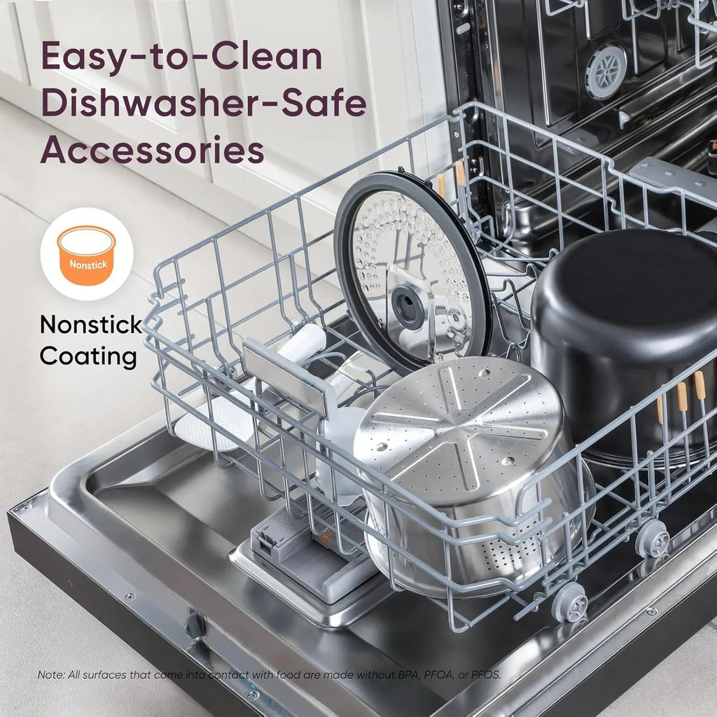 Cuiseur à riz COSORI 10 tasses, maintien au chaud 24 h/24, 18 fonctions, cuiseur à riz à logique floue