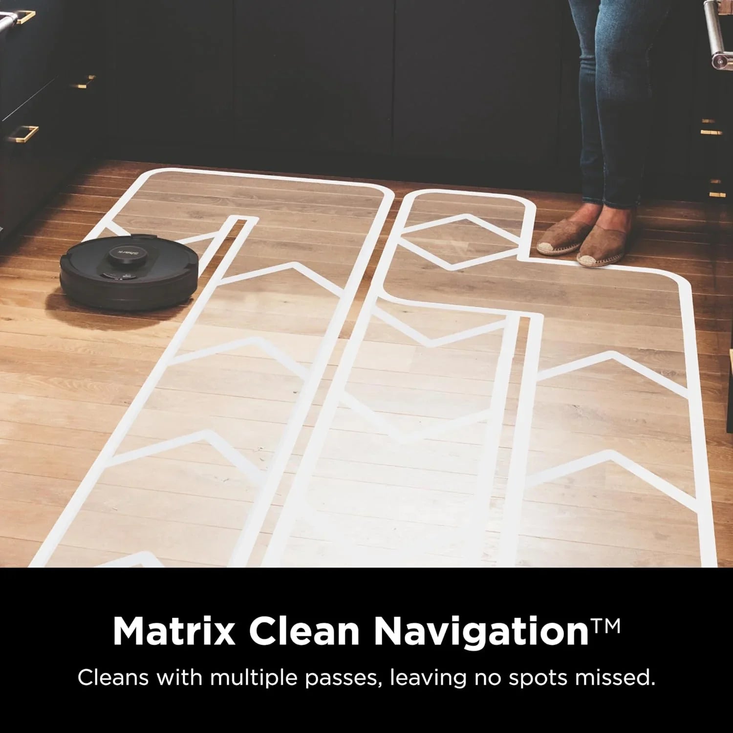 Aspirateur robot à commande vocale avec navigation Matrix Clean, cartographie de la maison, autonomie de 60 jours, base auto-vidante XL