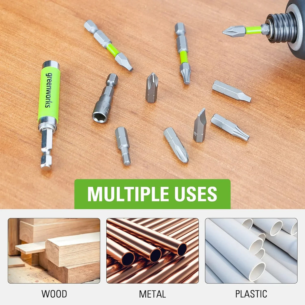 Perceuse-visseuse à percussion sans fil 24 V, kit combiné d'outils électriques