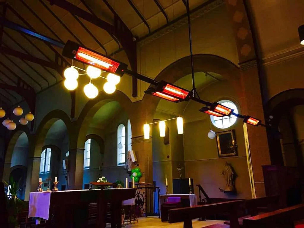 Chauffage de serre intelligent avec contrôle de température intégré et thermostat numérique