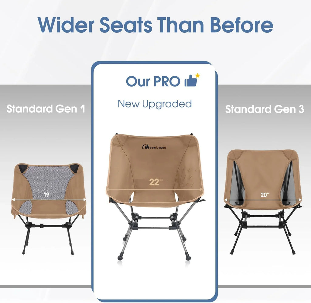 Chaise de camping portable et chaise pliante pour la randonnée et la randonnée