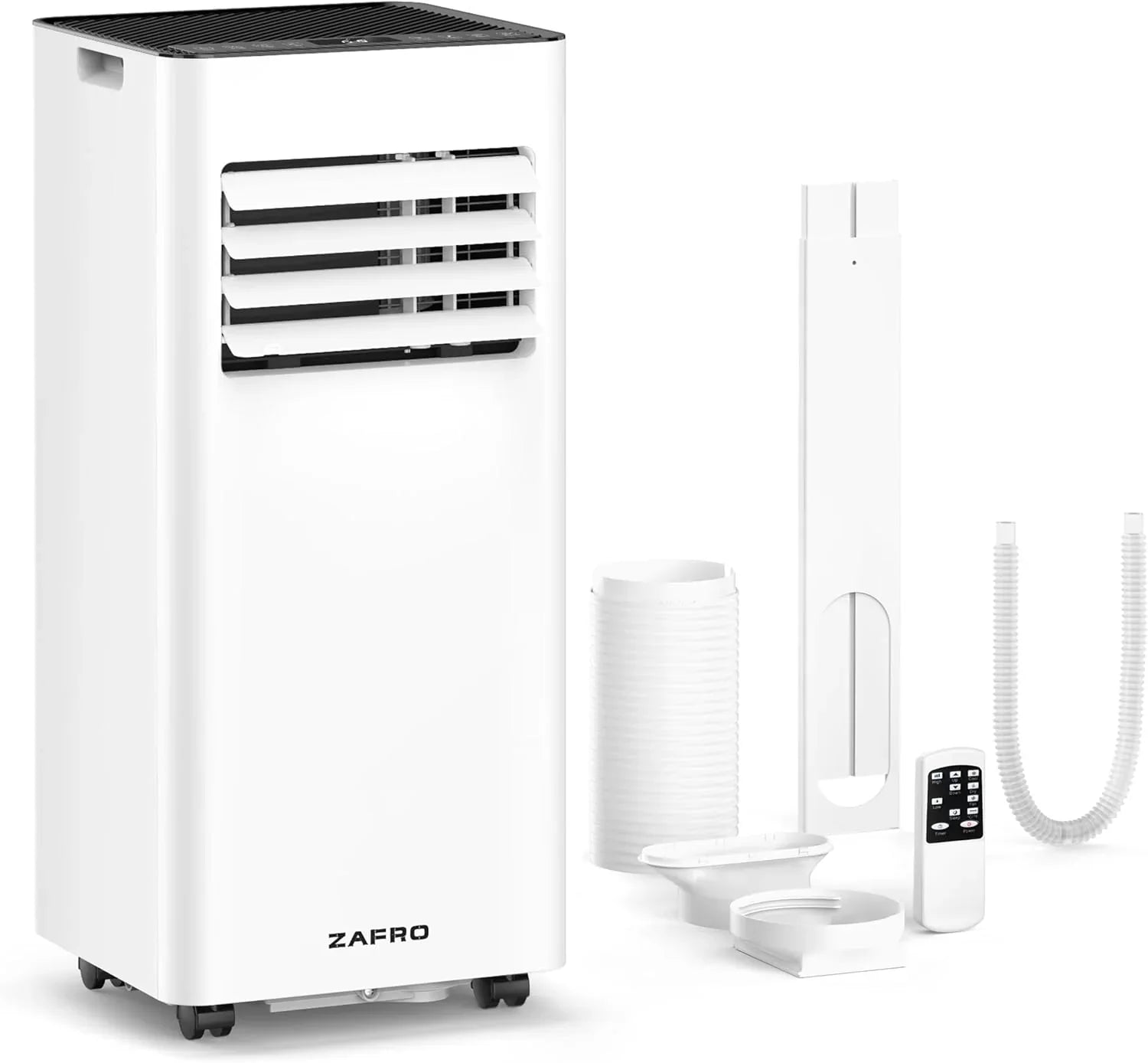 Climatiseurs portables ZAFRO 8 000 BTU, 4 modes, refroidissement rapide, économie d'énergie, télécommande, autonomie 24 h