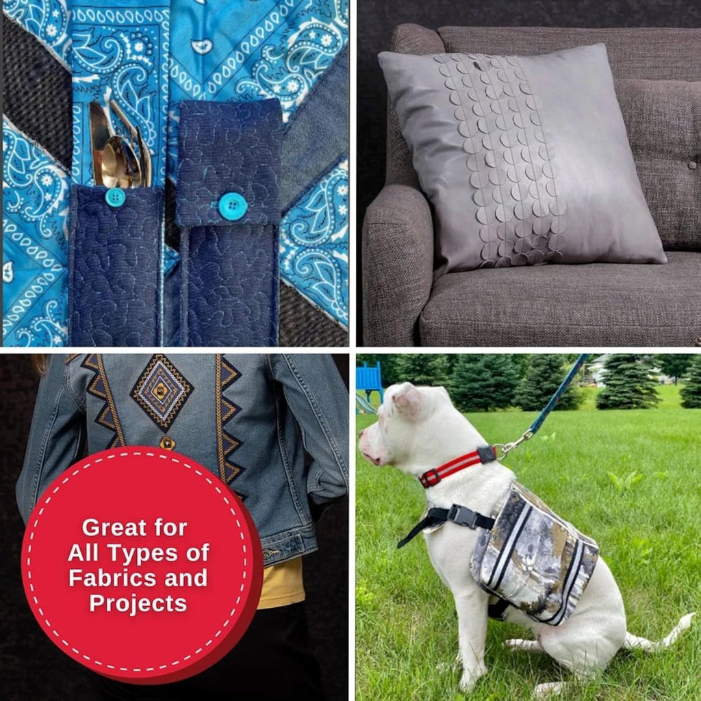 Machine à coudre robuste 4423 à grande vitesse (kit d'accessoires inclus) 97 points Boutonnière en une étape