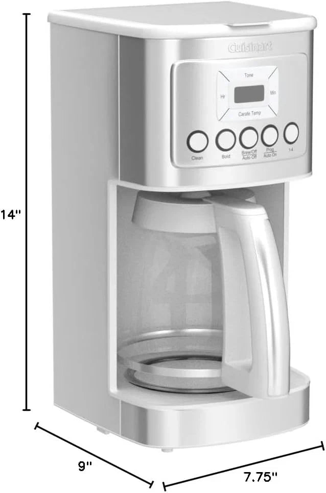 Cafetière Cuisinart DCC-3200P1 entièrement automatique avec contrôle de la force d'infusion