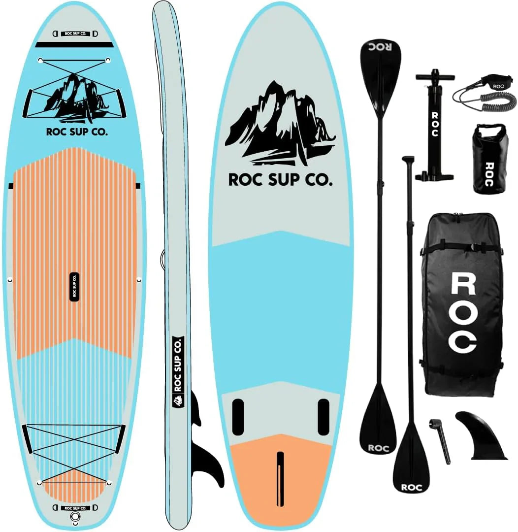 Planche de stand-up paddle gonflable ROC, accessoires de planche SUP paddle de haute qualité
