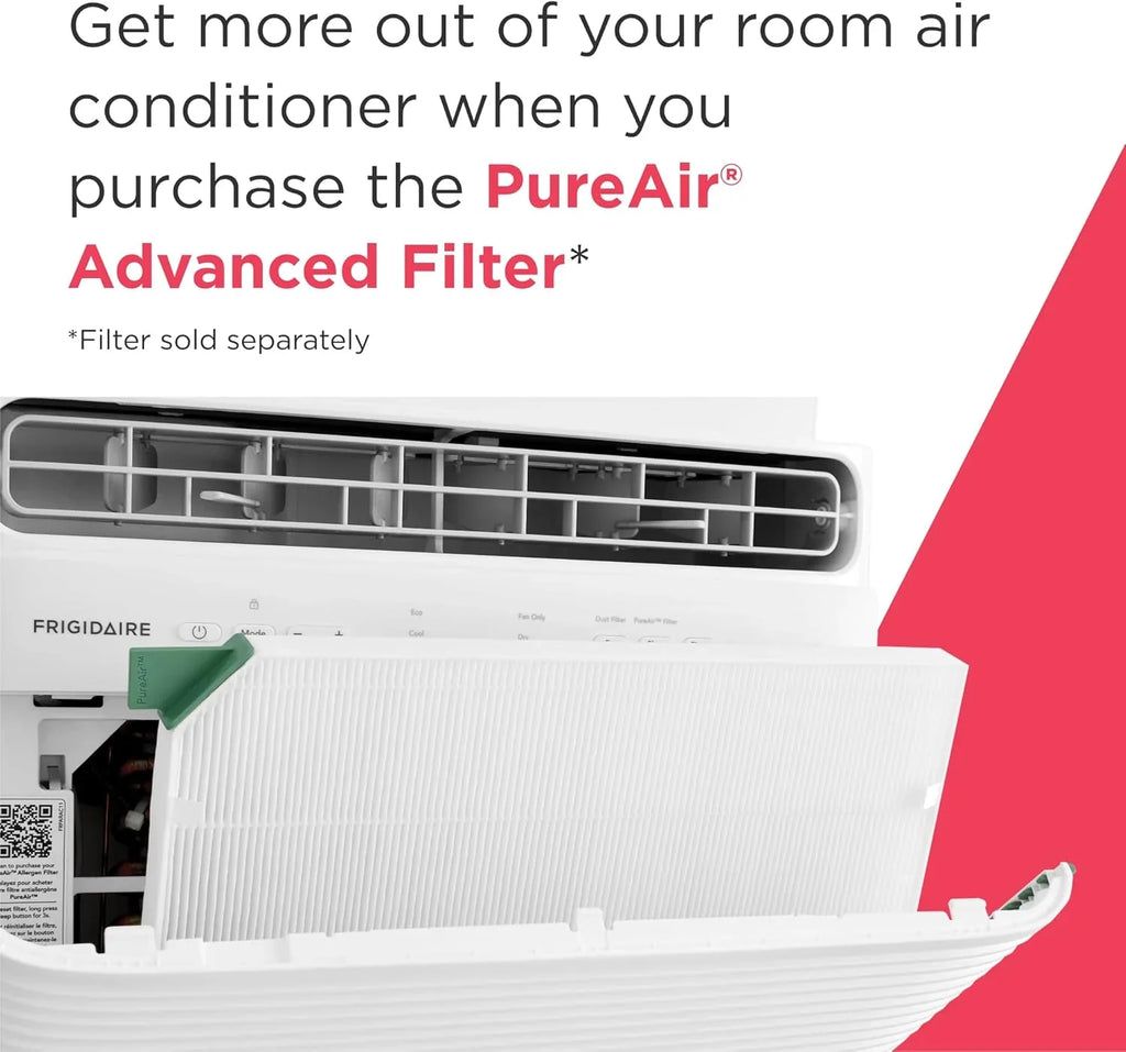 Climatiseur de fenêtre Frigidaire 5 000 BTU avec télécommande, refroidit jusqu'à 150 pi², fonctionnement silencieux