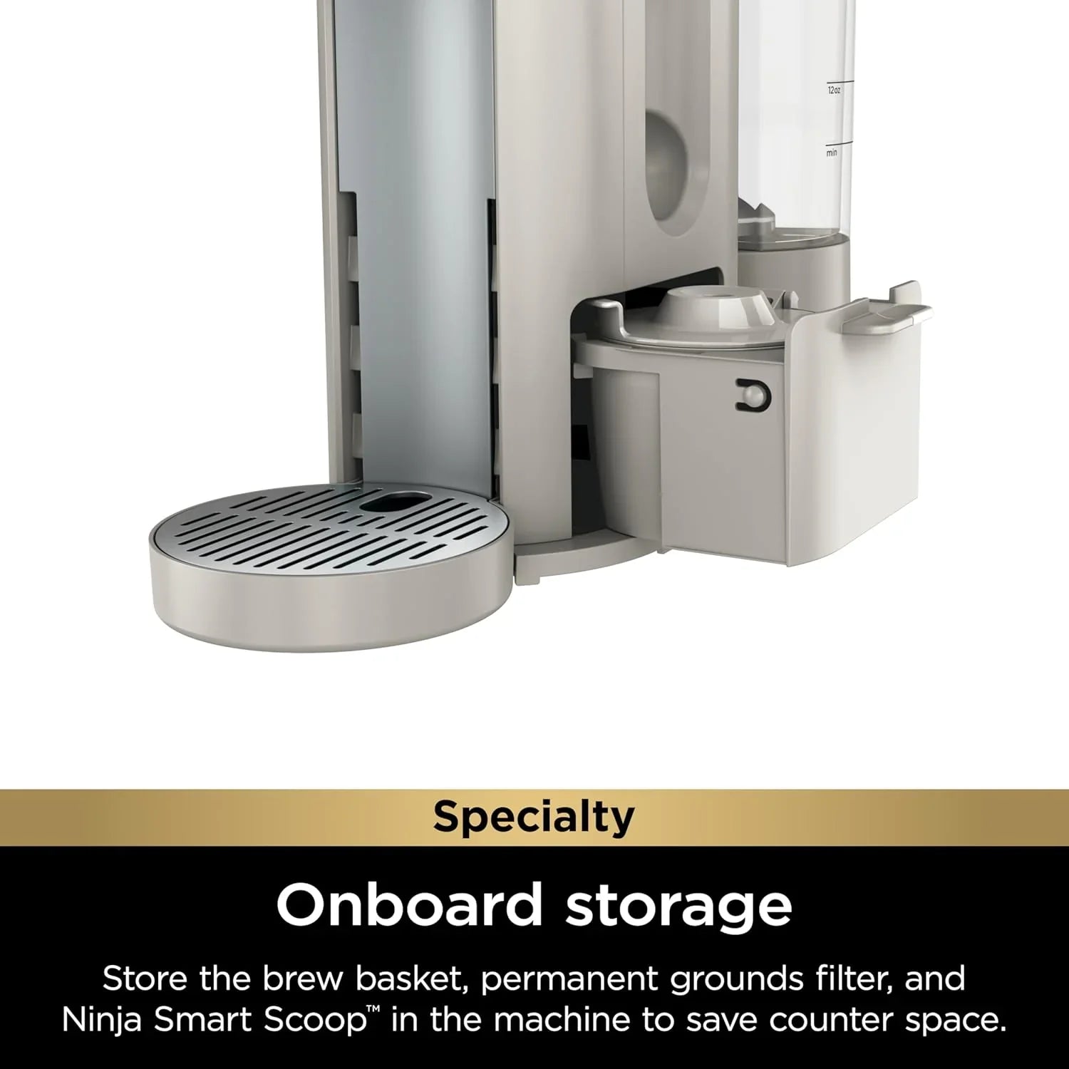 Ninja | Cafetière | Tasse unique | Infusion avec dosettes et mouture | Compatible K-Cup | 4 méthodes d'infusion