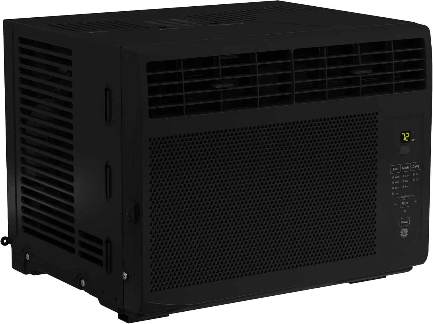 Climatiseur de fenêtre GE, 5 000 BTU pour petites pièces jusqu'à 150 pi² avec ventilateur réglable manuellement et réglages de refroidissement