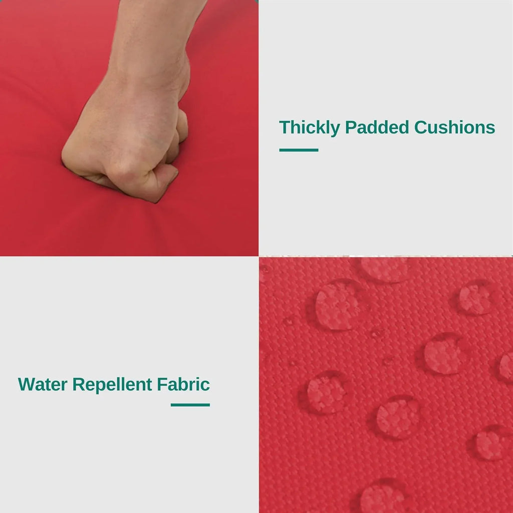 YITAHOME Balancelle suspendue pour porche, 3 places, banc d'extérieur en osier