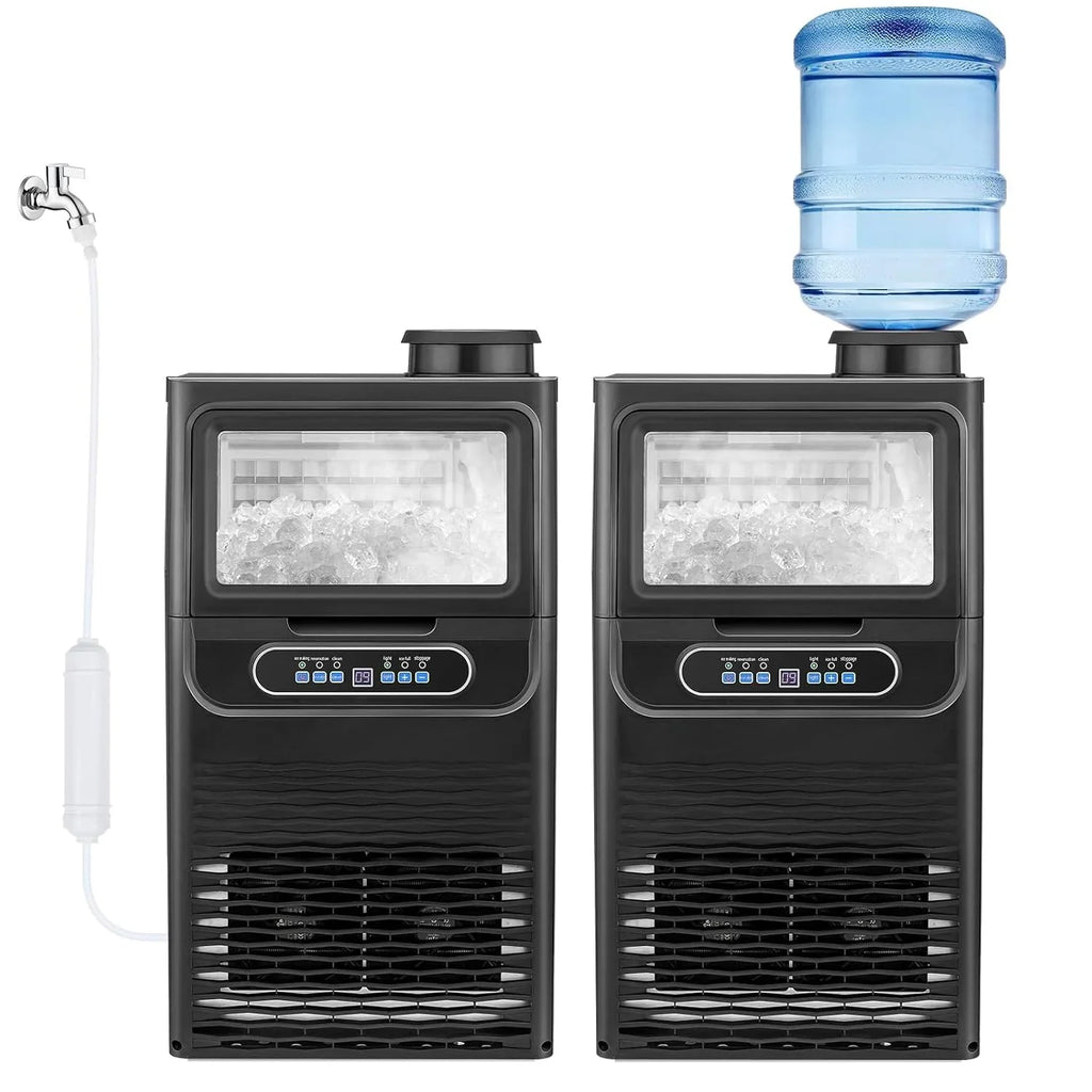 Machine à glaçons commerciale VINGLI avec stockage de 11 lb autonettoyante