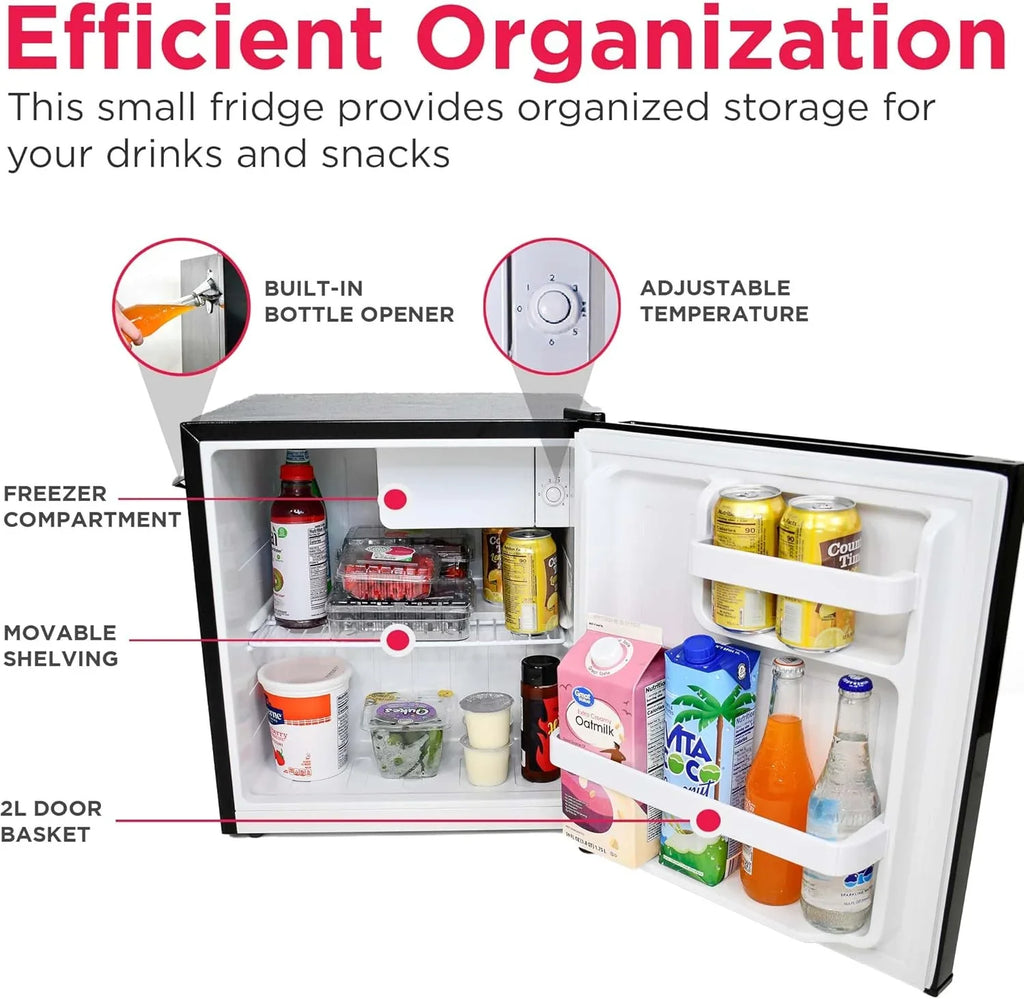 Réfrigérateur compact rétro Frigidaire EFR176 avec congélateur