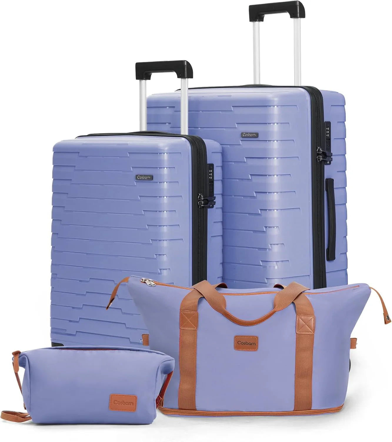 Ensemble de 5 bagages à roulettes, valise rigide en ABS avec roulettes pivotantes