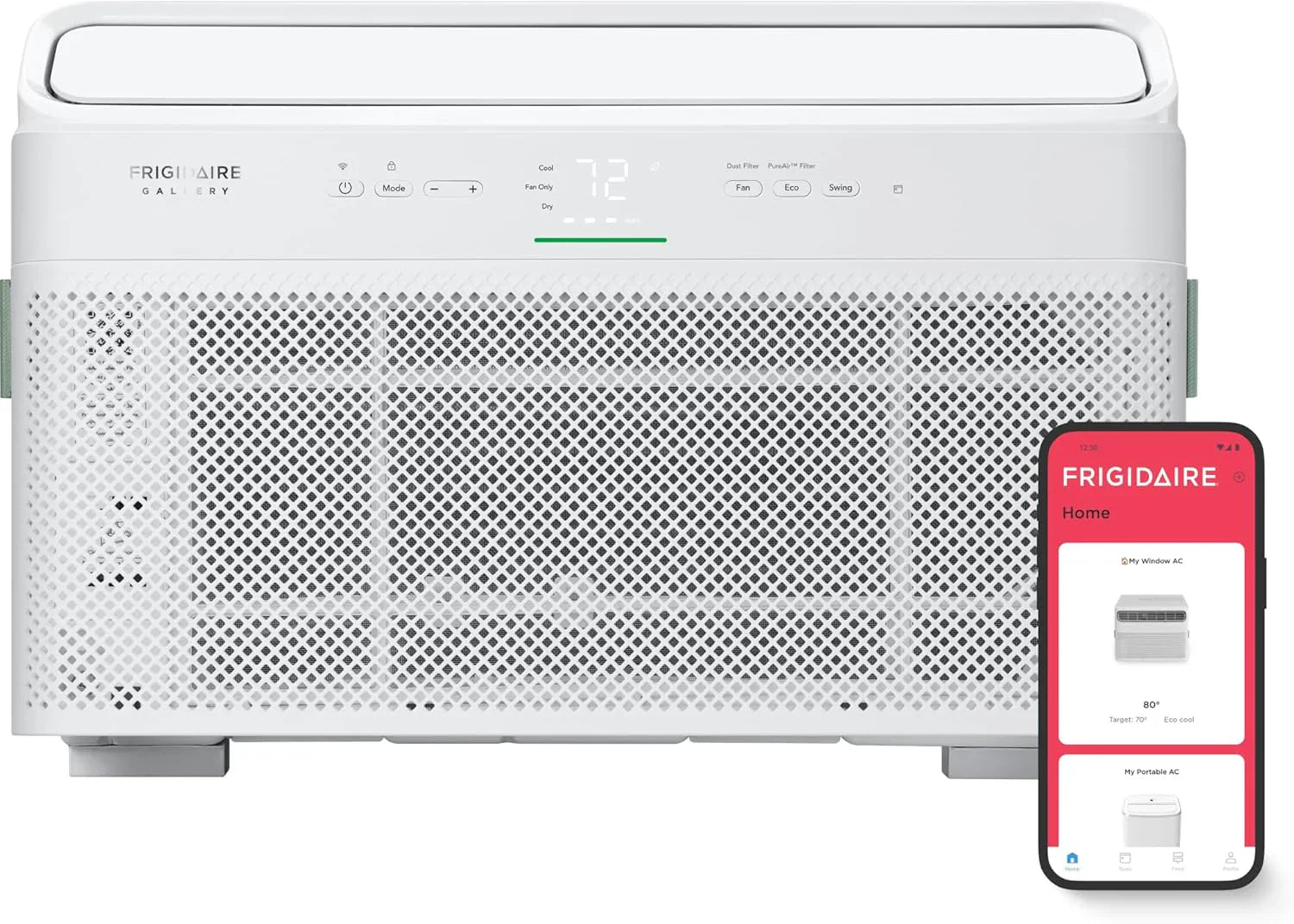 Climatiseur Frigidaire GHWQ103WC1 Inverter silencieux, 10 000 BTU, avec Wi-Fi