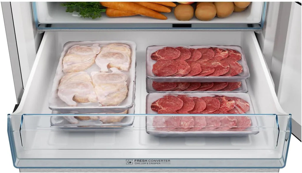 Réfrigérateur Sharp à congélateur inférieur, profondeur de comptoir, 24 pouces, 11,5 pieds cubes