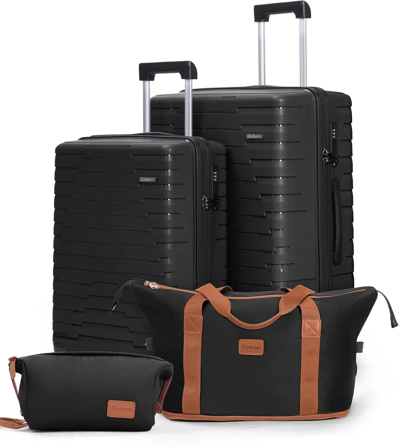 Ensemble de 5 bagages à roulettes, valise rigide en ABS avec roulettes pivotantes