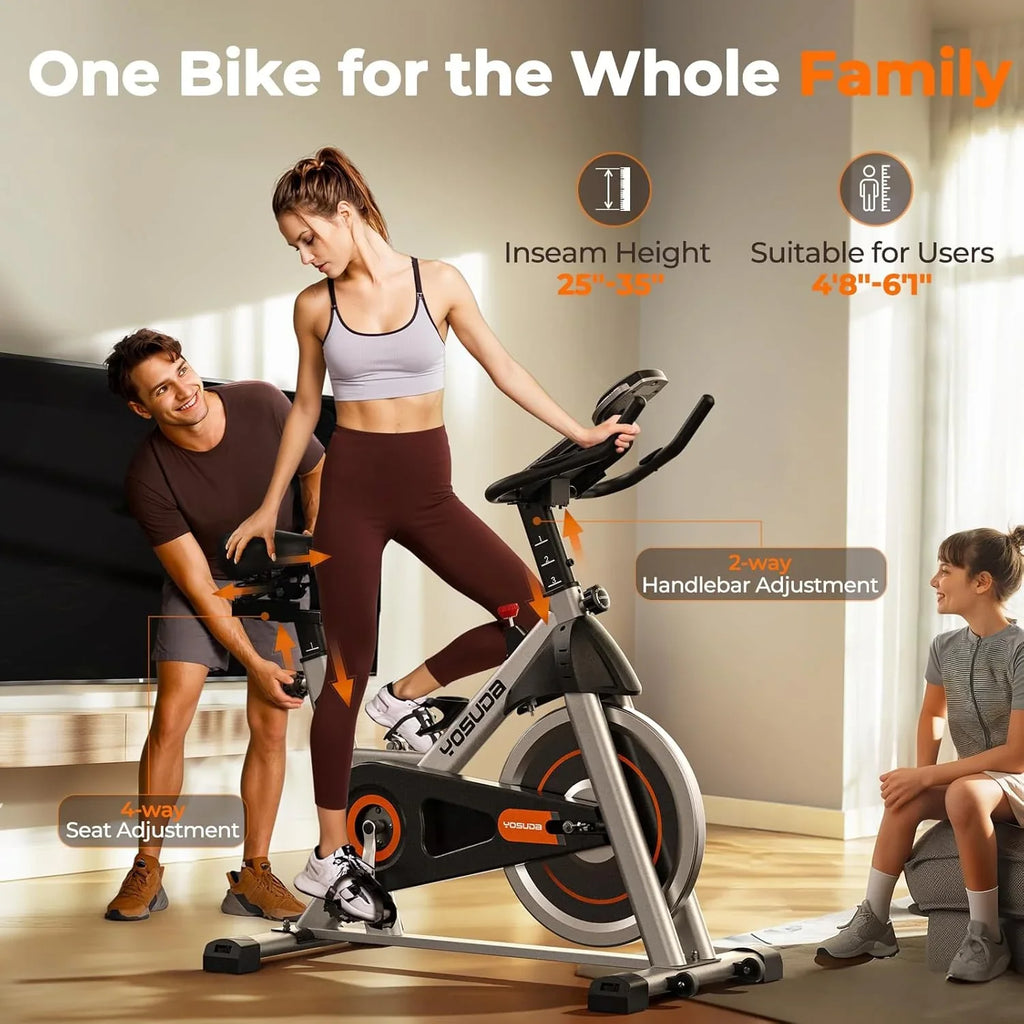 Vélo de fitness de marque Arita Tapis de course de fitness fixe à domicile Conception silencieuse, support pour tablette