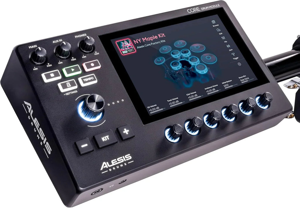 Batterie électronique Alison Strata Prime avec écran tactile et tête à grille double zone