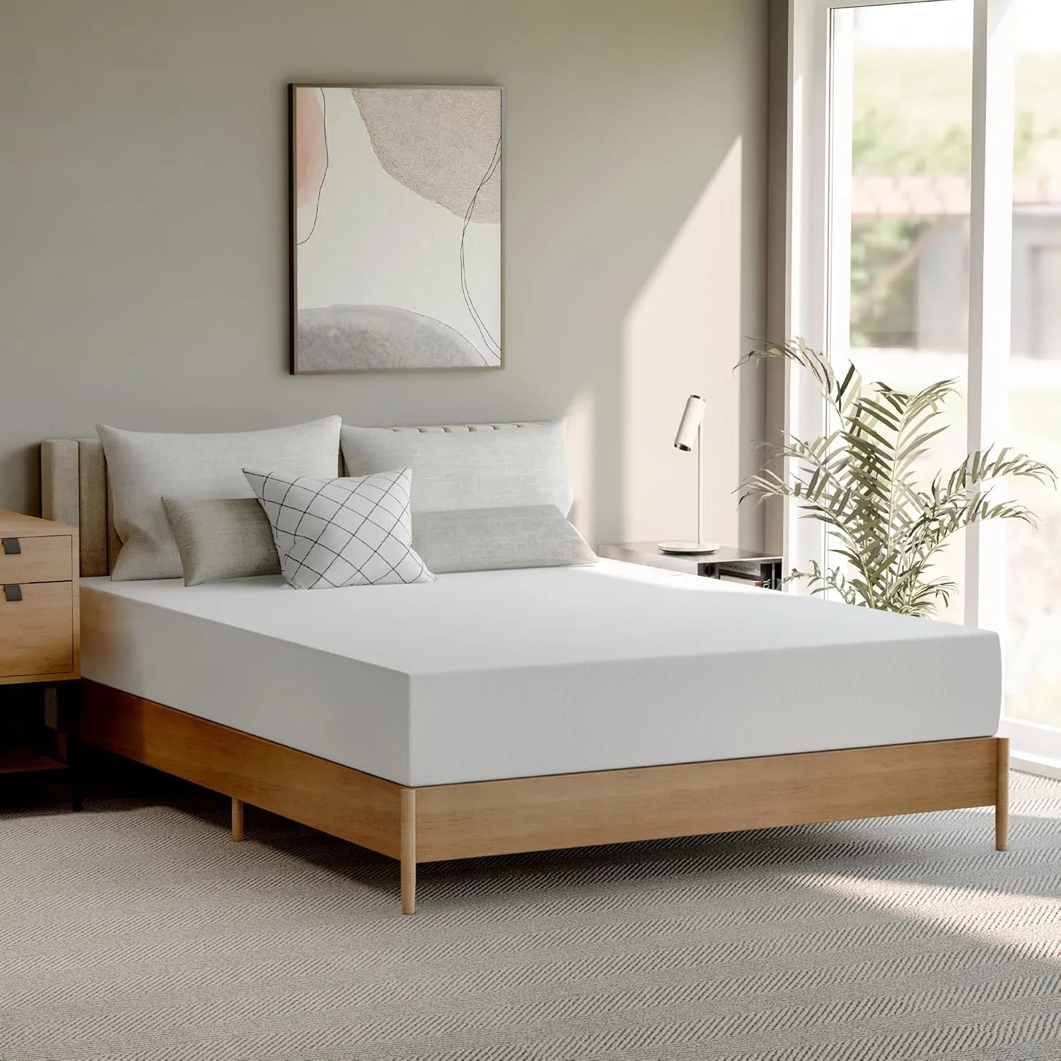 Matelas en mousse à mémoire de forme GAESTE de 8 pouces, entièrement rafraîchissant, matelas dans une boîte