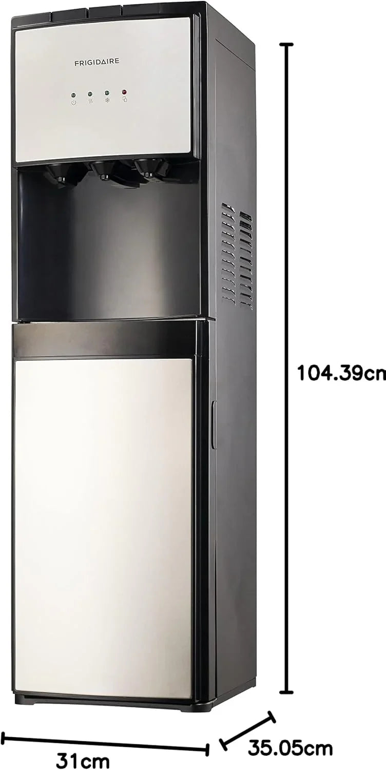 Distributeur d'eau et de glaçons Frigidaire à chargement par le haut - Eau chaude et froide - Verrouillage de sécurité pour enfants