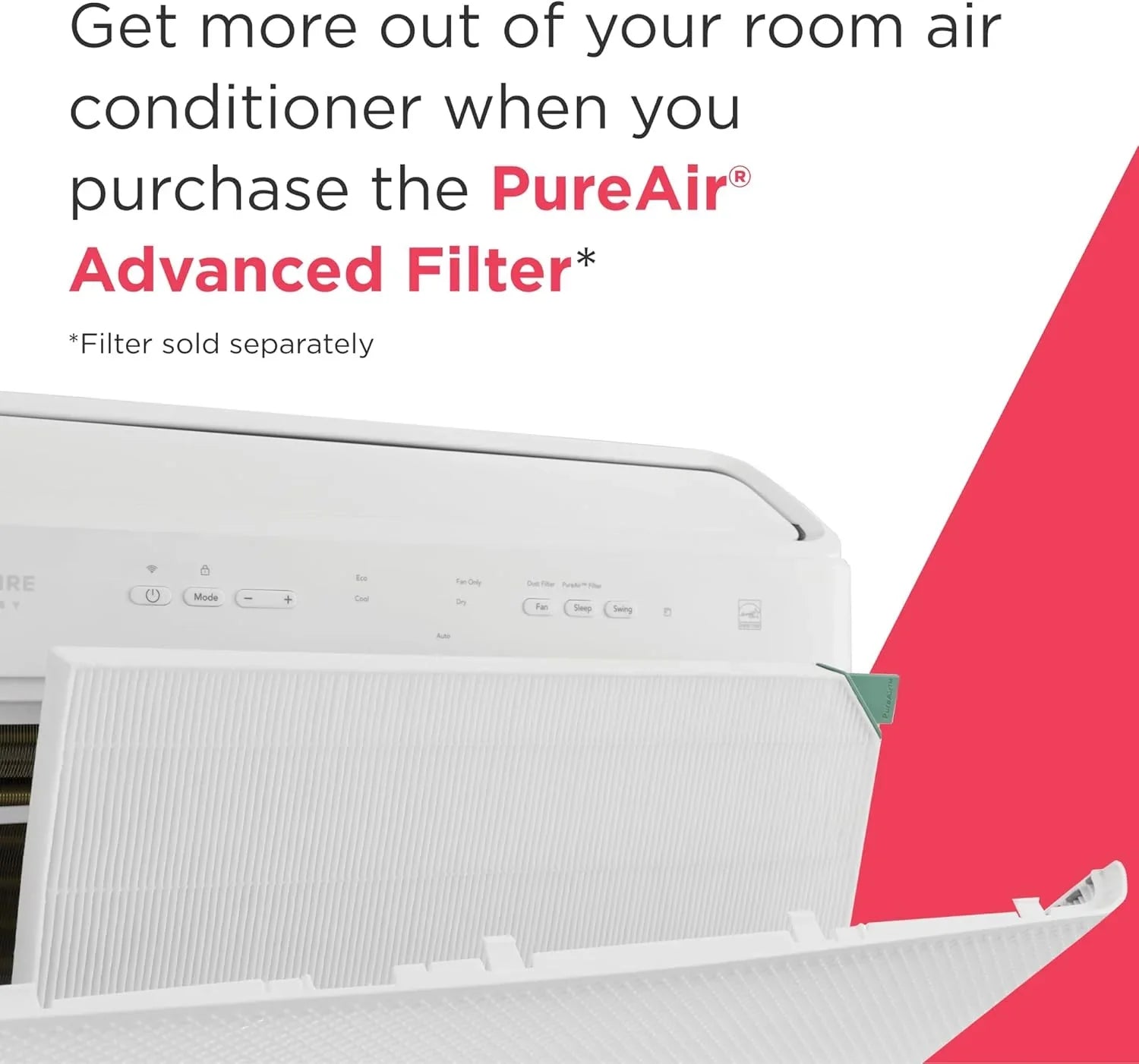 Climatiseur Frigidaire GHWQ103WC1 Inverter silencieux, 10 000 BTU, avec Wi-Fi