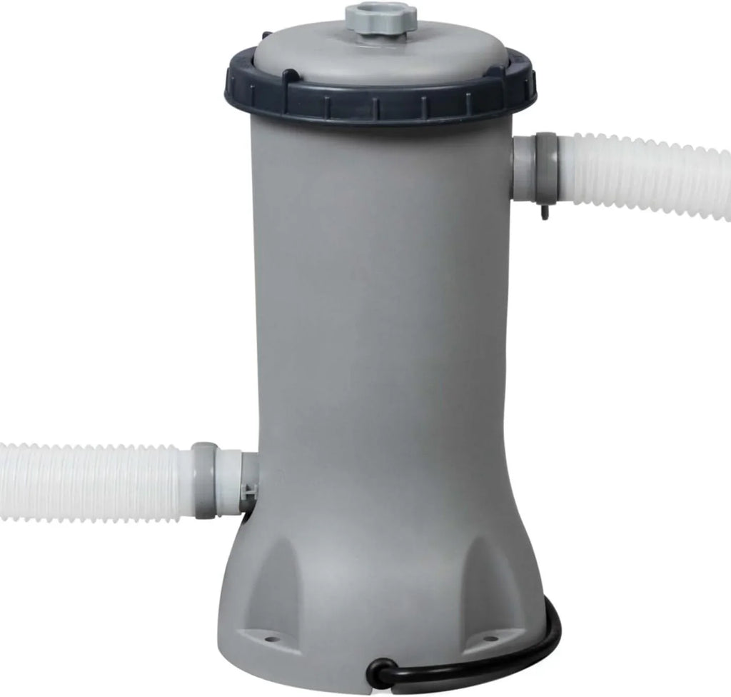 Kit de piscine hors sol extérieure à cadre métallique rond Steel Pro MAX 10' x 30'