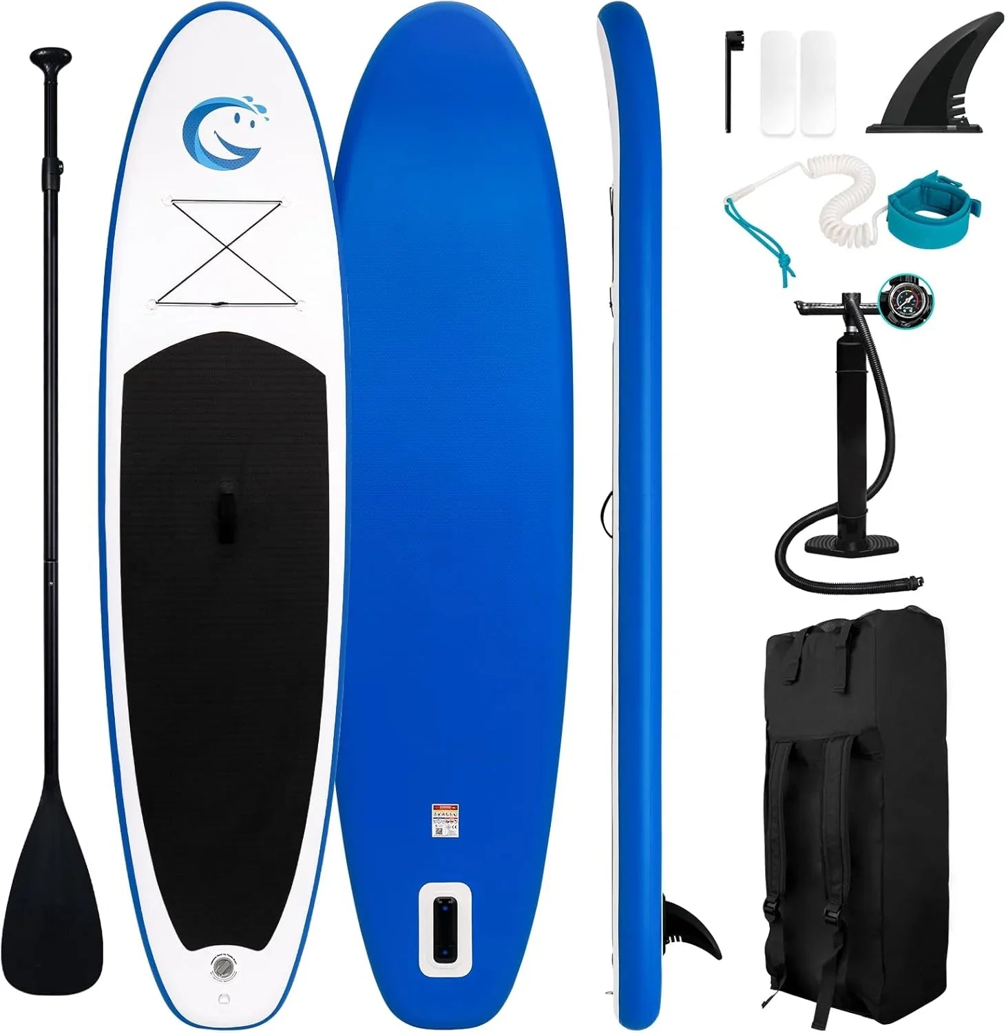 FunWater Stand Up Paddle Board Planche de paddle gonflable ultralégère avec accessoires SUP